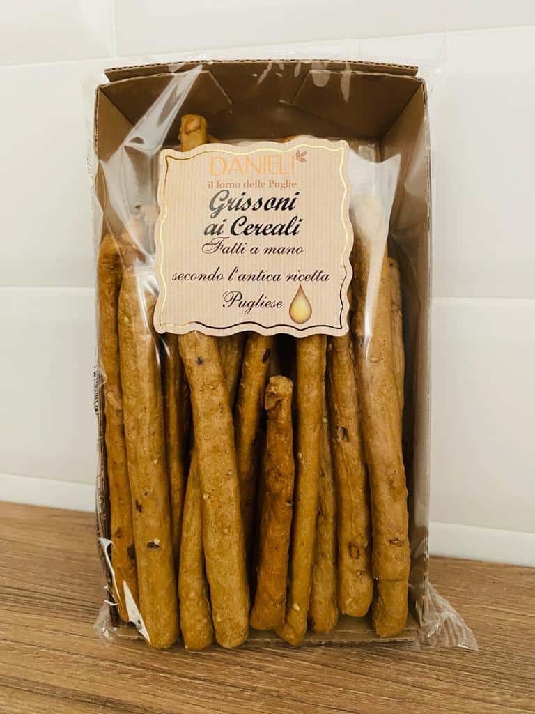 Grissoni ai cereali à l'huile d'olive