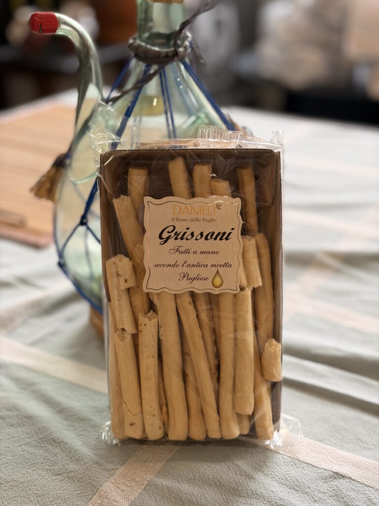 Grissoni à l'huile d'olive