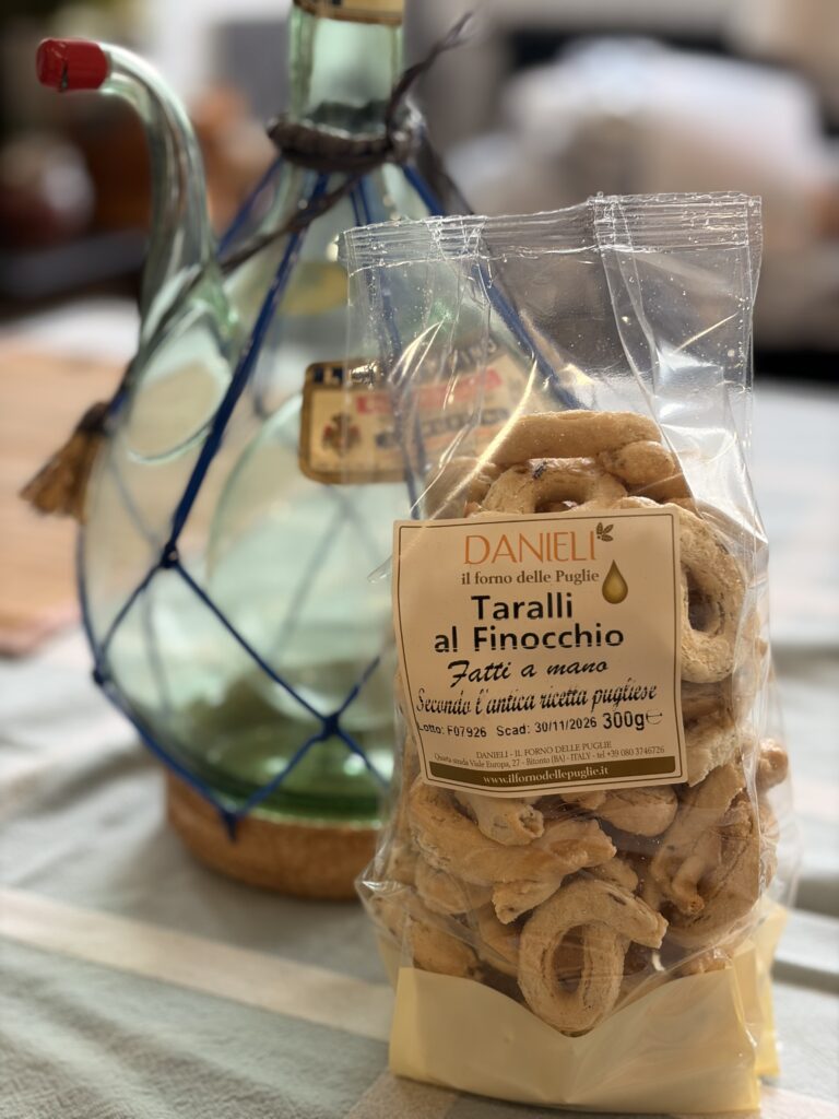 Taralli aux graines de fenouil