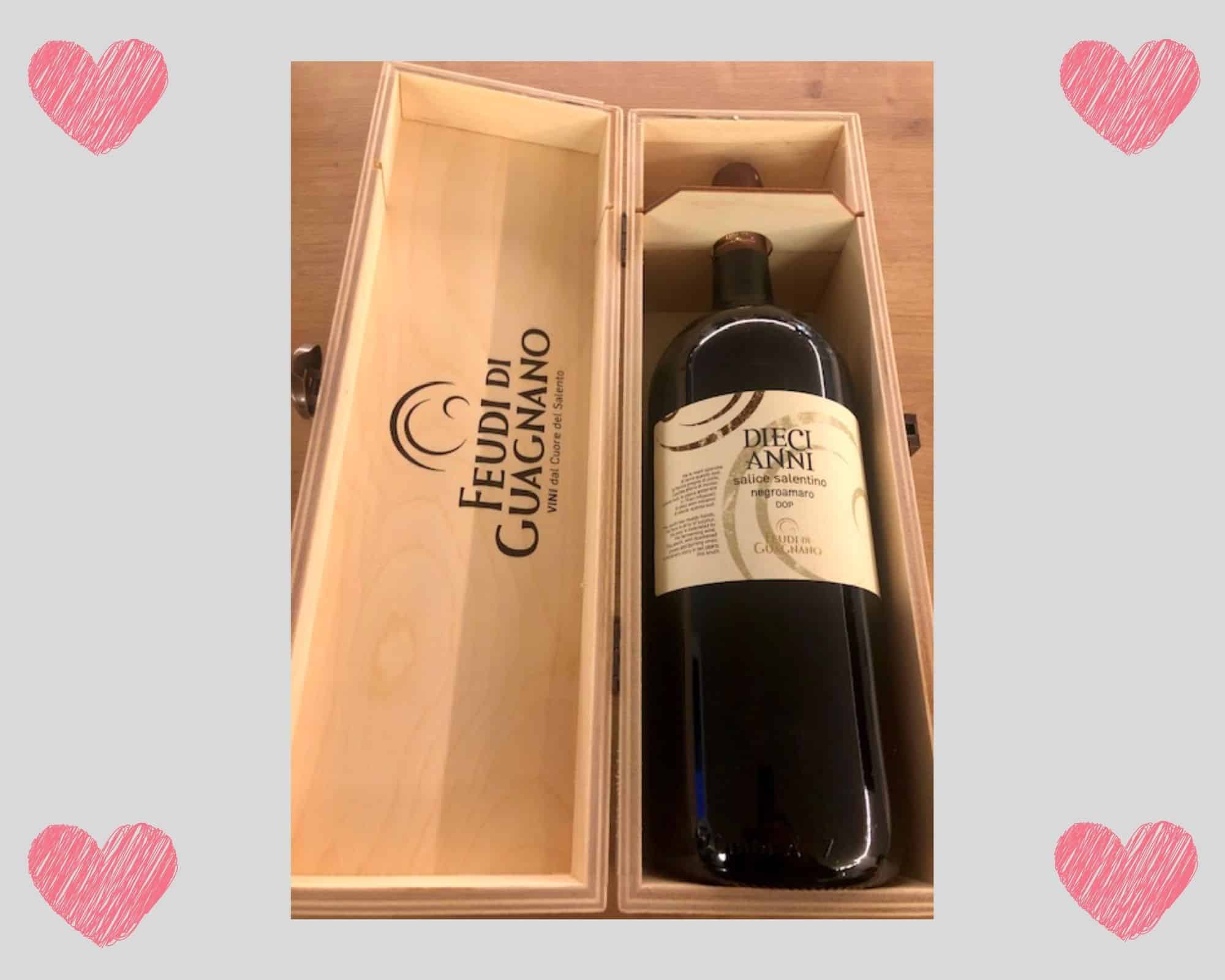 Magnum Diecianni Salice Salentino "offre spéciale festa della mama