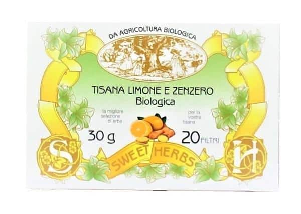 Tisane Citron Gingembre 100% BIOLOGIQUE