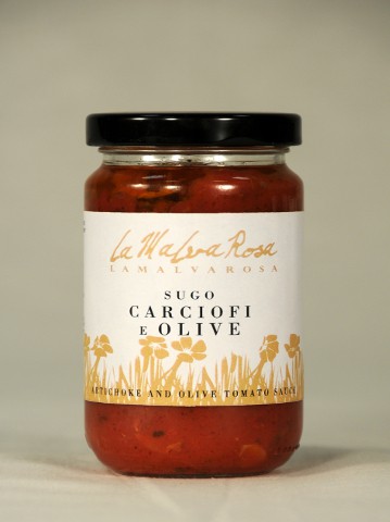 Sauce artichauts et olives