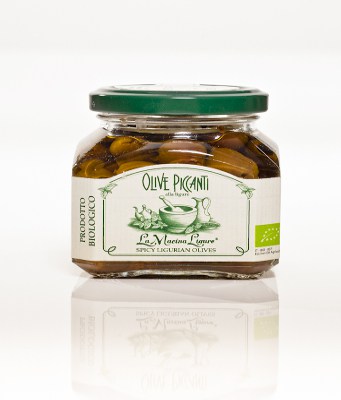 Olives vertes piquantes - BIO