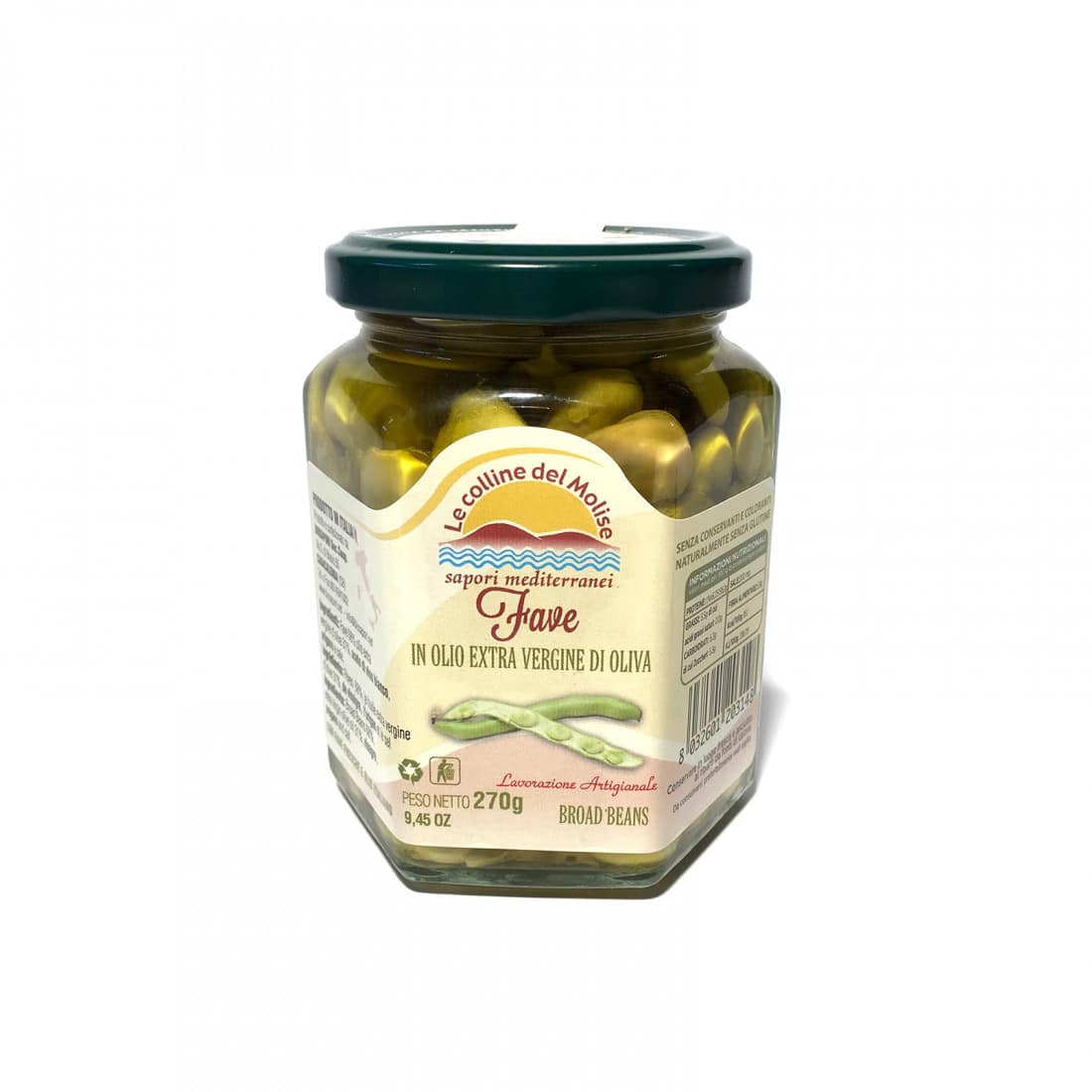 Fève à l'huile d'olive extra vierge