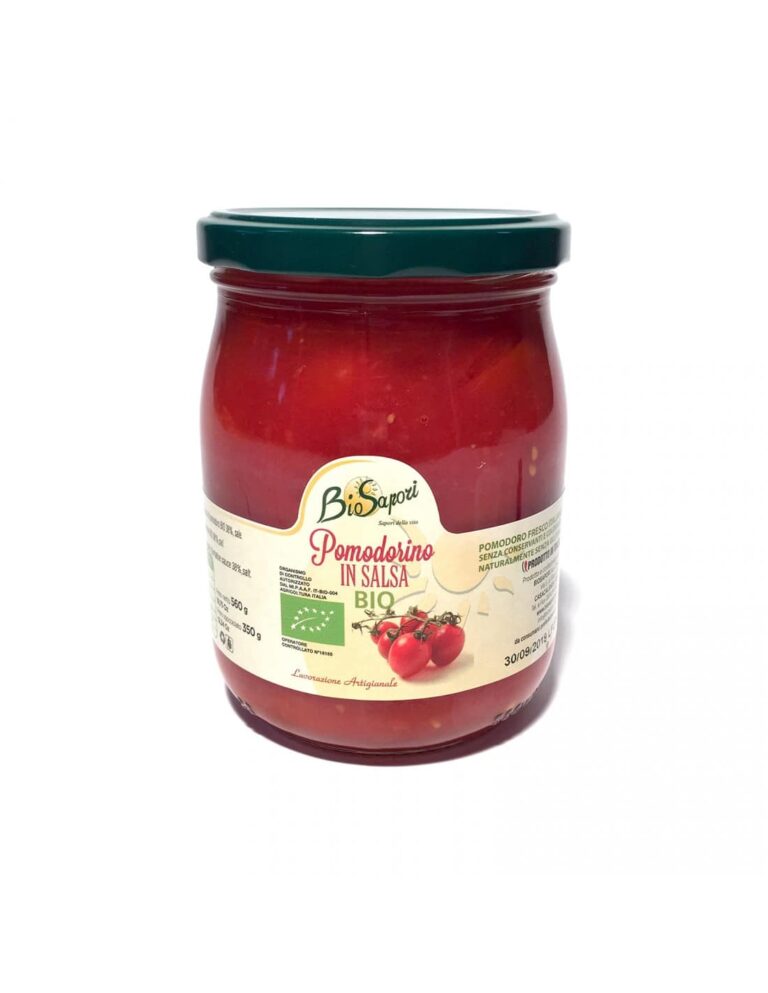 Tomates cerises en sauce - BIO
